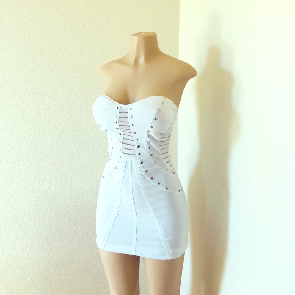 little white dress size small